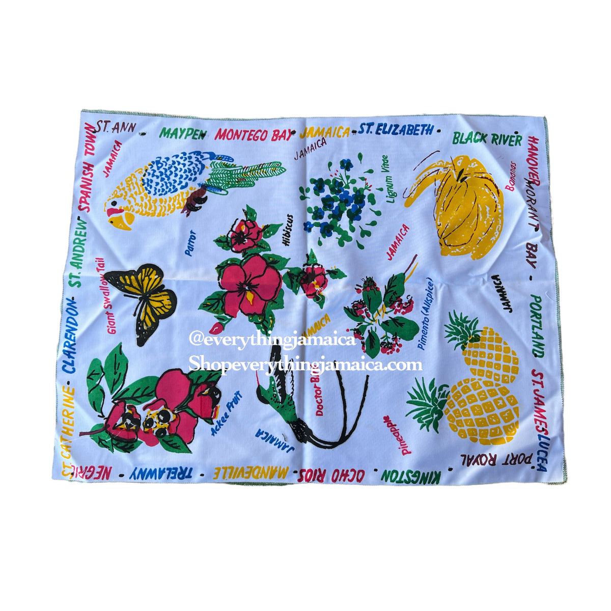 Jamaican tea towel EverythingJamaica