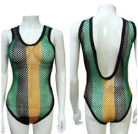 Jamaica fishnet swimwear/bodysuit