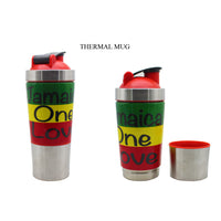 Jamaica one love thermal mug