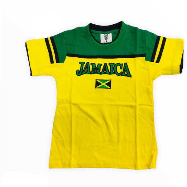 Jamaican kids Tshirt (yellow)
