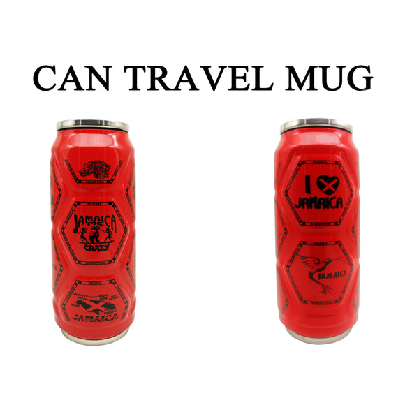 Jamaica red thermal mug