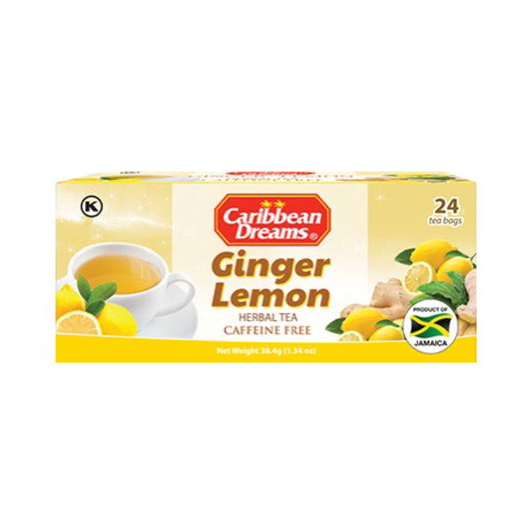 Caribbean dreams Ginger Lemon teabag
