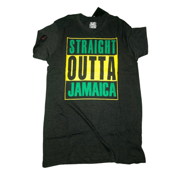 Straight outta Jamaica mens tee