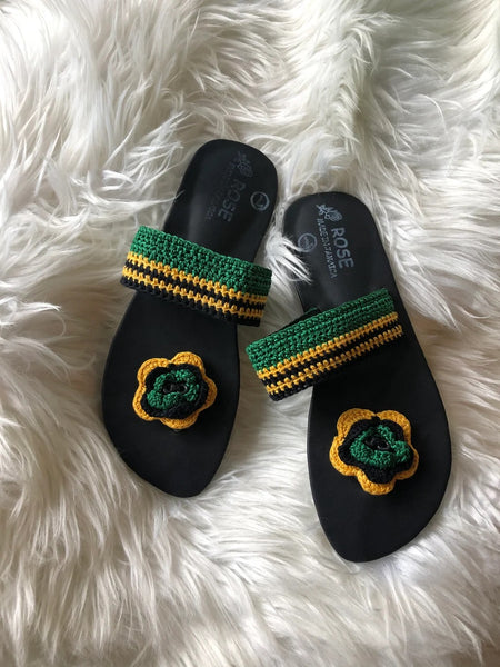 Jamaica knitted sandals