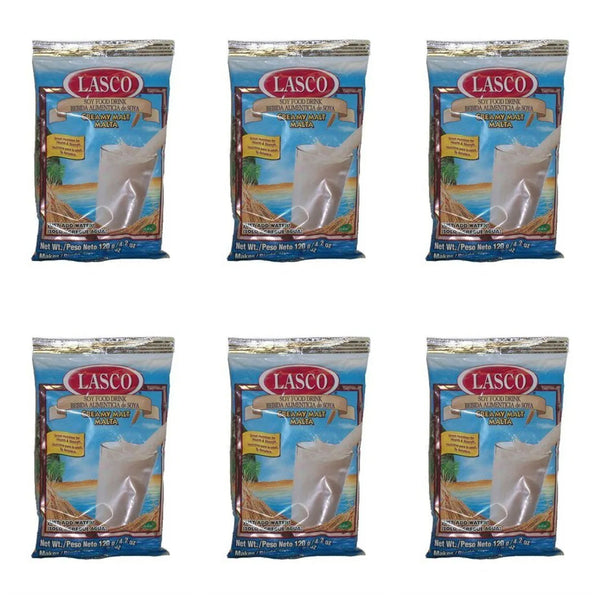 Creamy malt lasco food drink (6 pack)