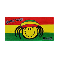 Smile mon Jamaica beach towel