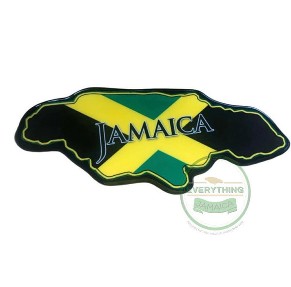 Jamaican flag wall plack