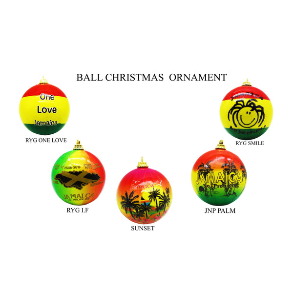 Jamaica hall Christmas ornaments