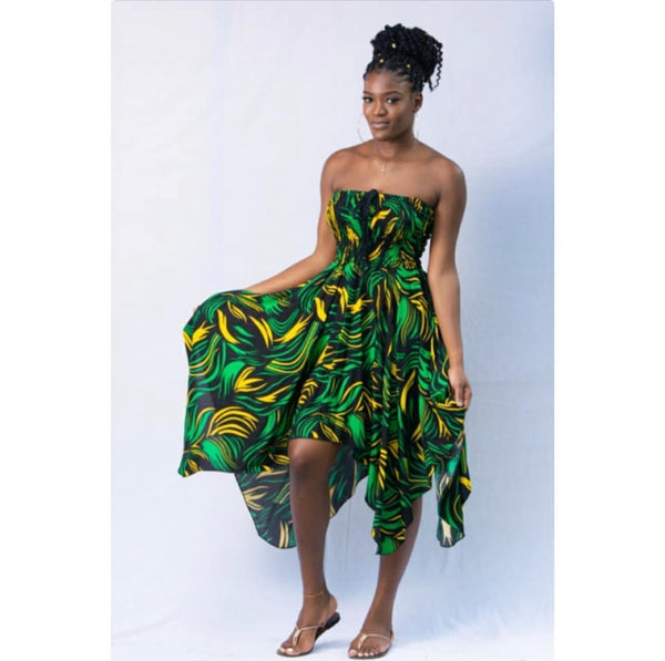 Jamaican fishtail dress