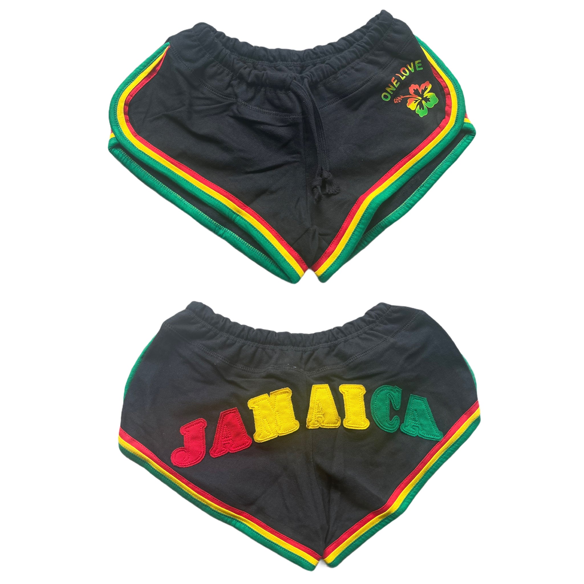 OneLove Rasta booty shorts – EverythingJamaica