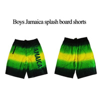 Boys jamaica splash shorts
