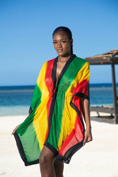 Rasta Kimono coverup/robe – EverythingJamaica