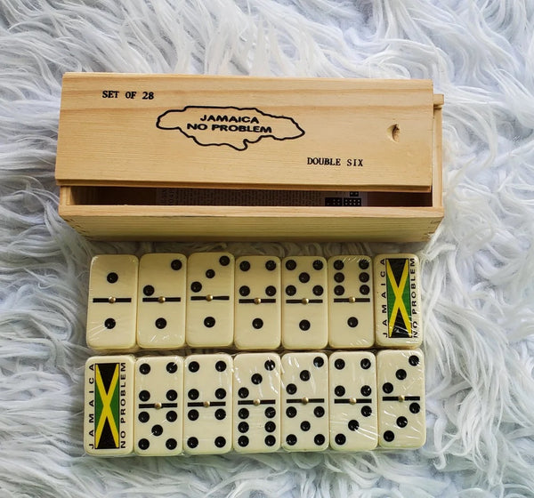 Jamaican flag dominoes