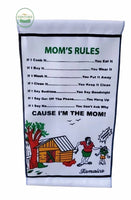 Mom Rules Jamaican Scroll
