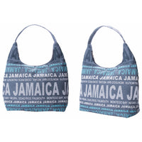 Blue themed Jamaica bag