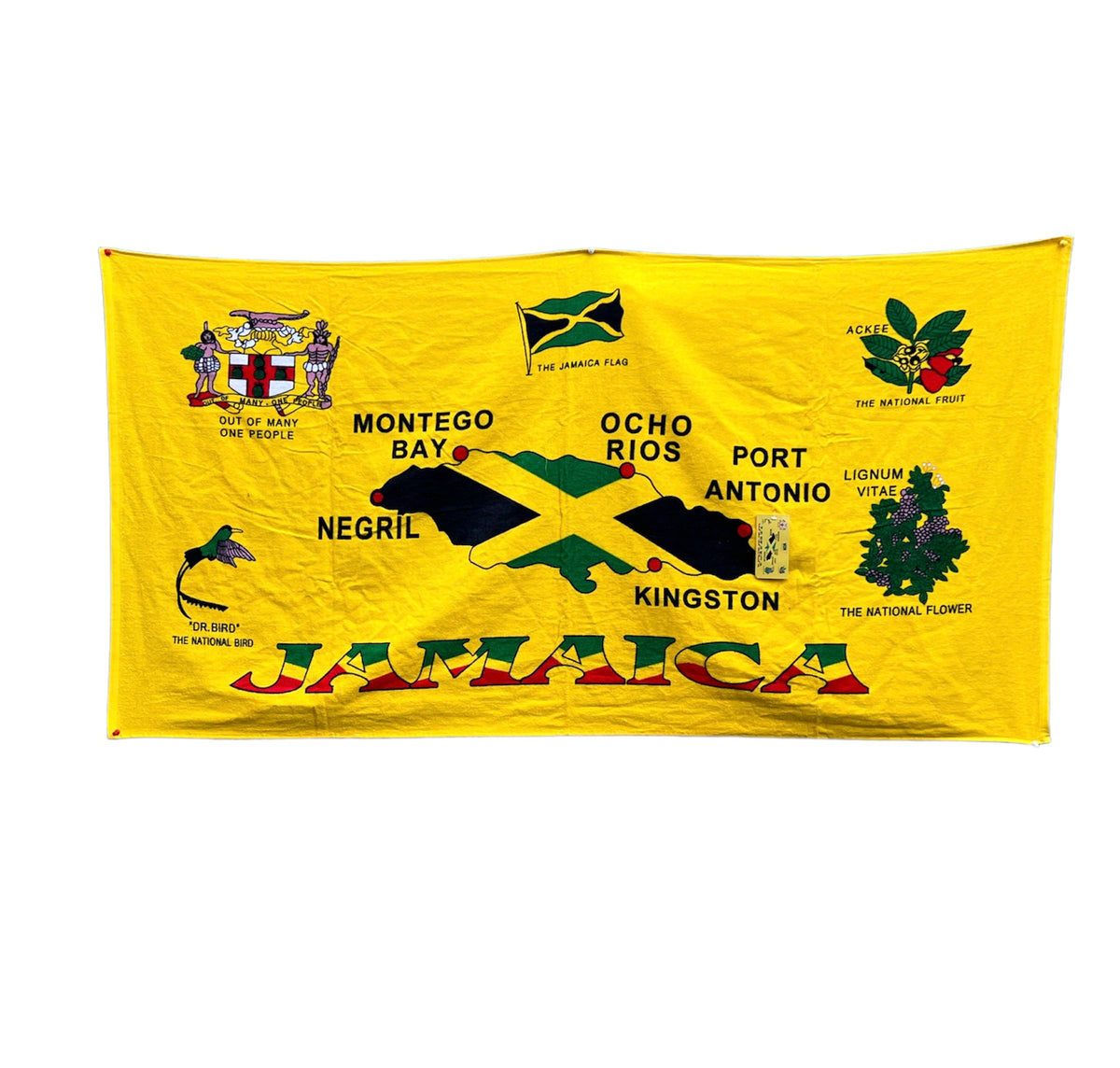 Jamaica heritage towel EverythingJamaica