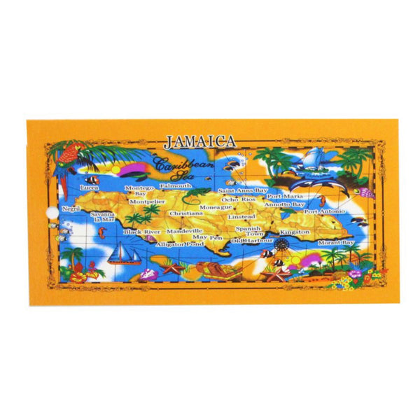 Jamaica map towel