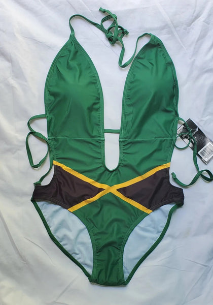 Jamaican flag Monokini