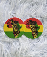 Africa Rasta earring