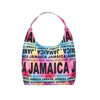 Jamaica pink tyedye city bag