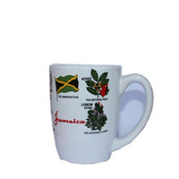 Jamaica tall white mugs