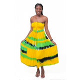 Jamaica tyedye dress
