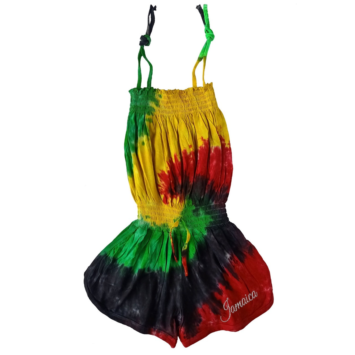 Rasta tyedye girls romper – EverythingJamaica