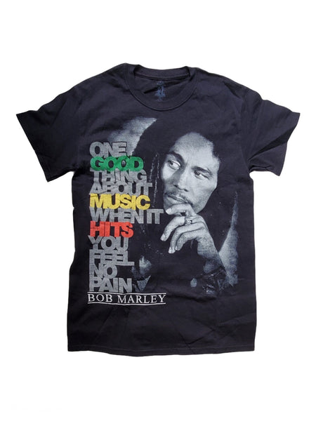 One good thing about music Bob Marley Tshirt