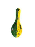 Jamaican emblems spoon rest