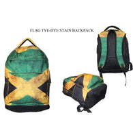 Jamaican flag backpack